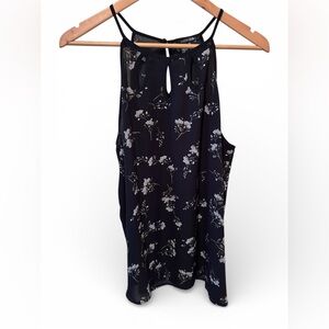 Papermoon Black Floral Top
